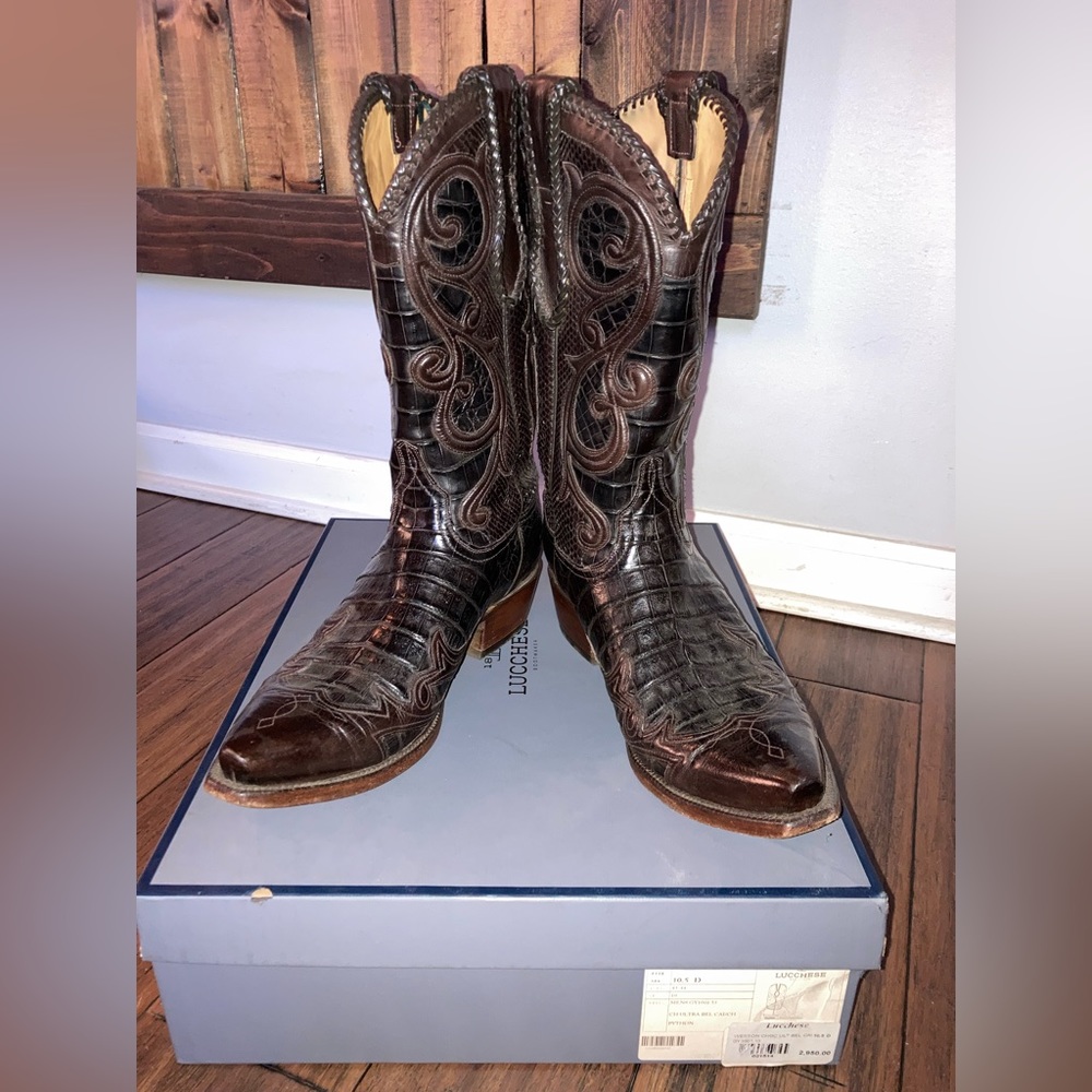 Mens Lucchese boots